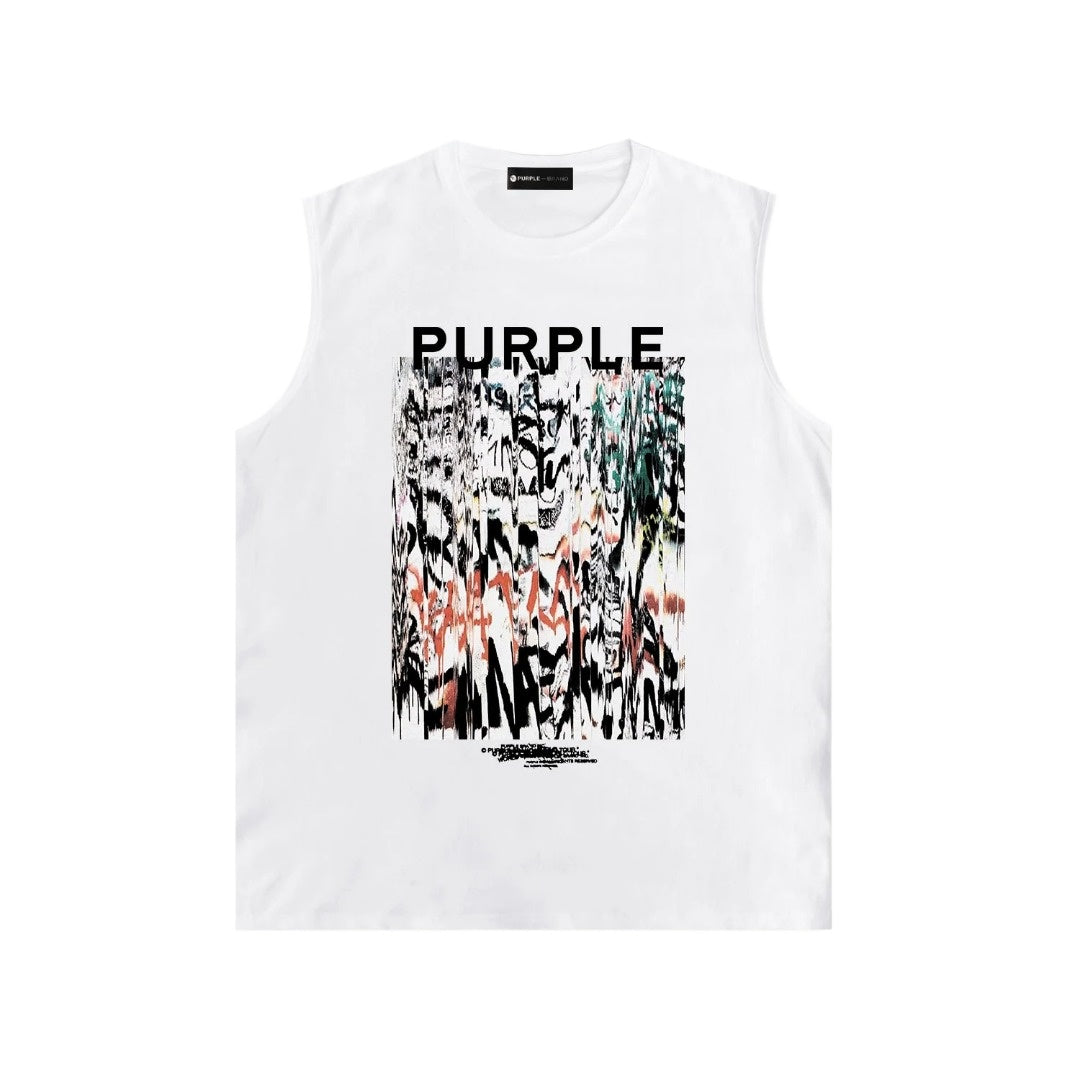 Sleeveless T-shirt Vest