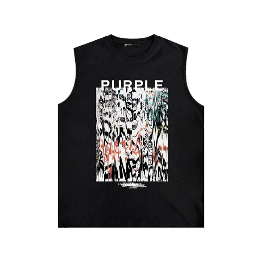 Sleeveless T-shirt Vest