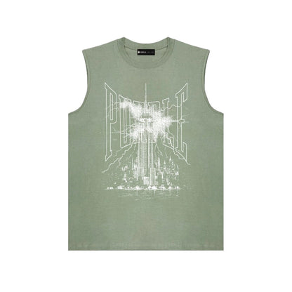 New Versatile Sleeveless T-Shirt Vest Combining Style and Comfort Perfect for Daily Casual and Layered Outfits