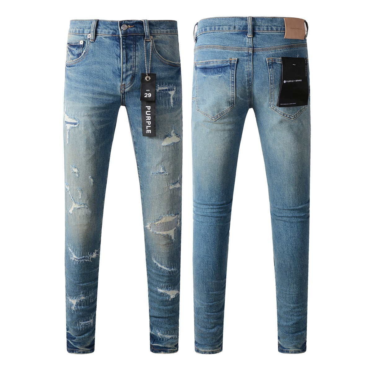 Blue Jeans 9073 with Medium Stretch for a Comfortable and Flexible Fit