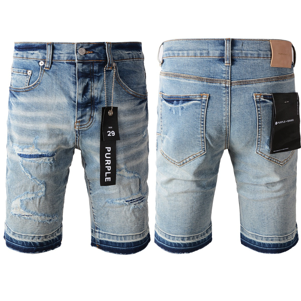 Fashionable Blue Jean Shorts 5013 Featuring a Comfortable Fit and Modern Style