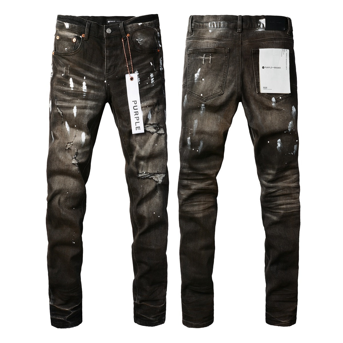 New Mens Spash-Ink Personality Fashion Jeans