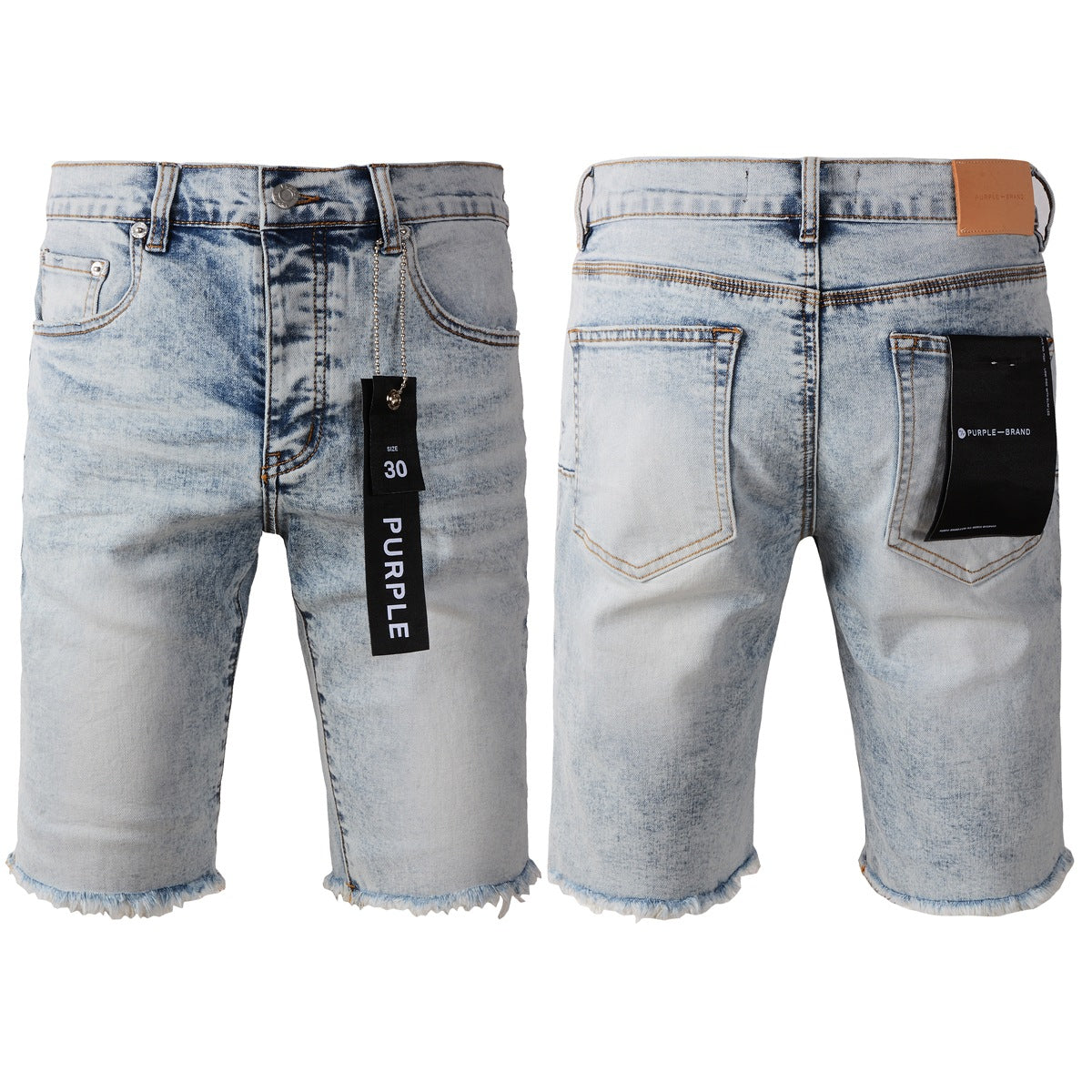 Silver Gray Jean Shorts 5053 with a Sleek and Modern Design