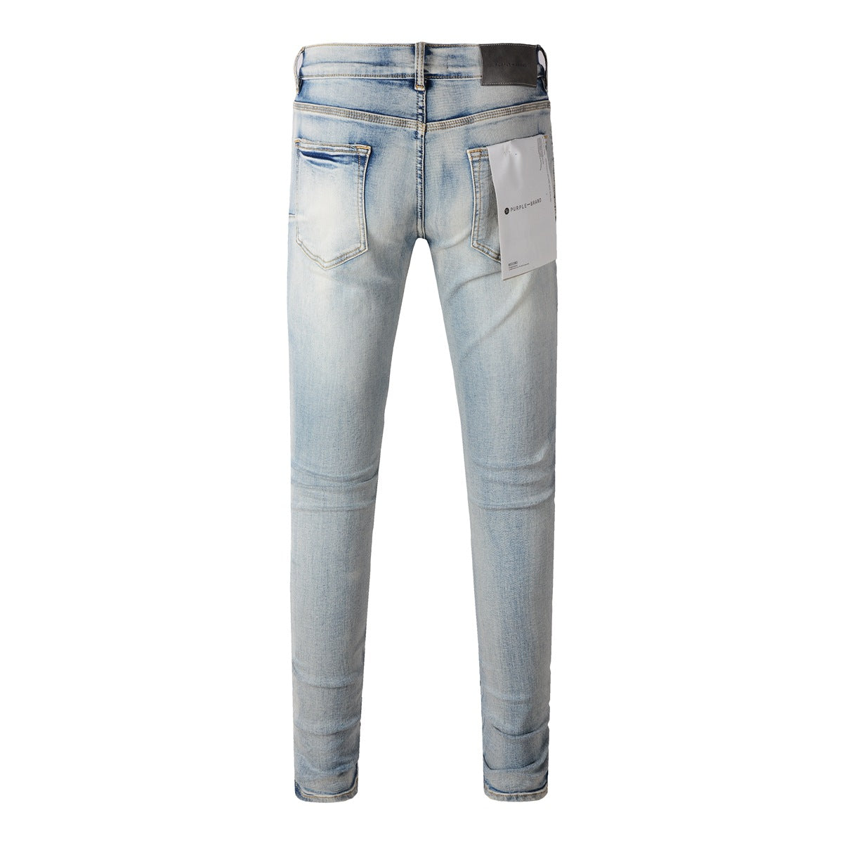 New Blue Vintage Personality Fashion Ripped Jeans