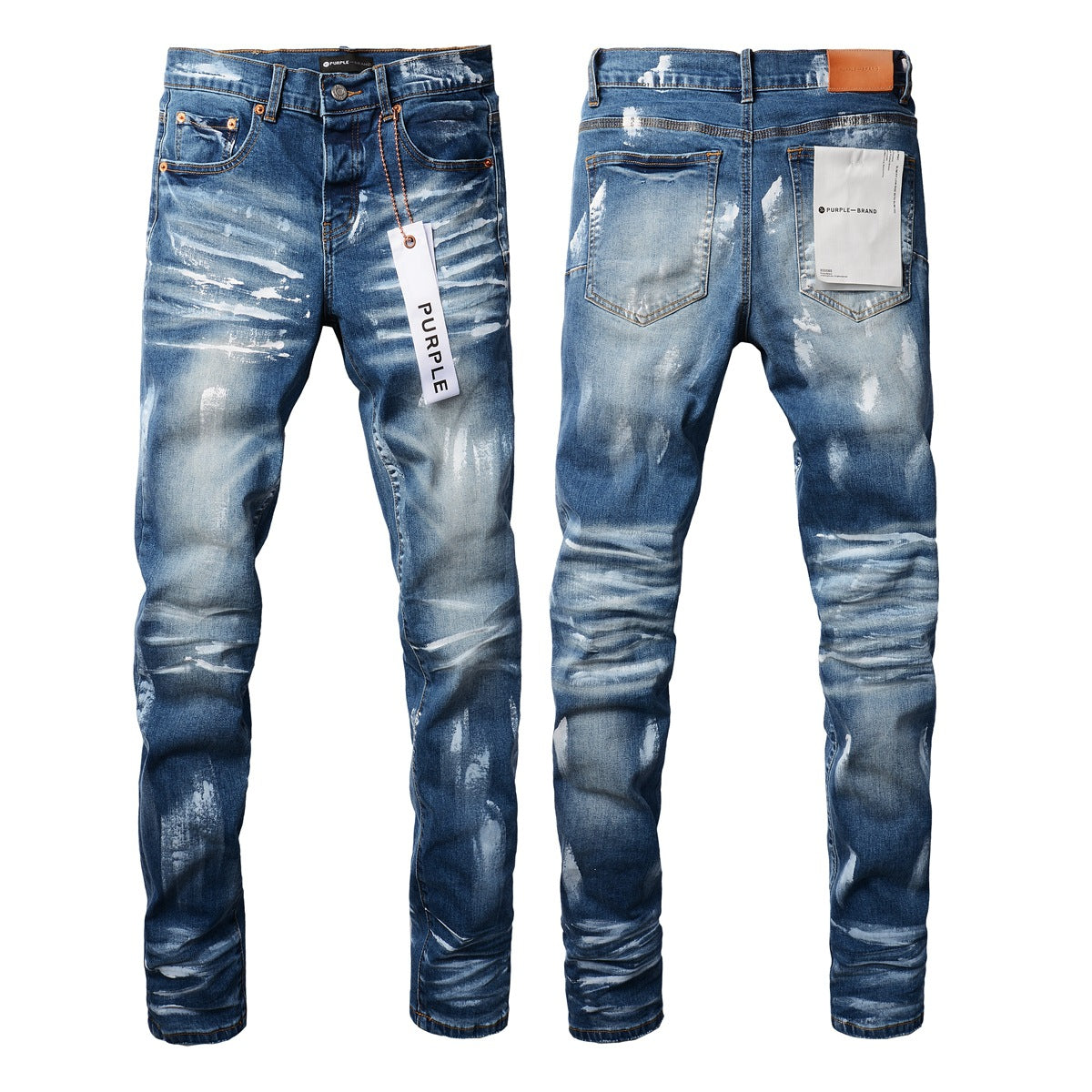 Jeans Mens Jeans Man Jeans Pants Designer Black Skinny Stickers Light Wash Ripped Motorcycle 9062