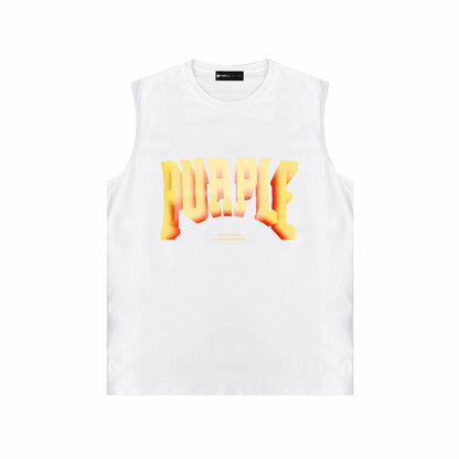 Sleeveless T-shirt Vest