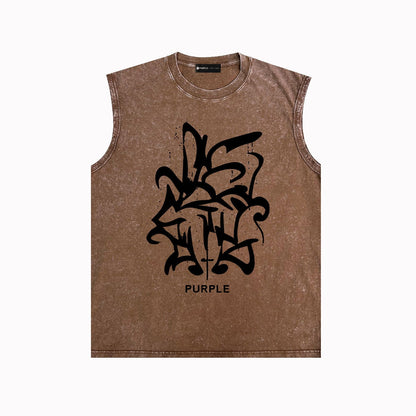 New Fashionable Sleeveless T-Shirt Vest that Pairs Perfectly with Jeans and Skirts