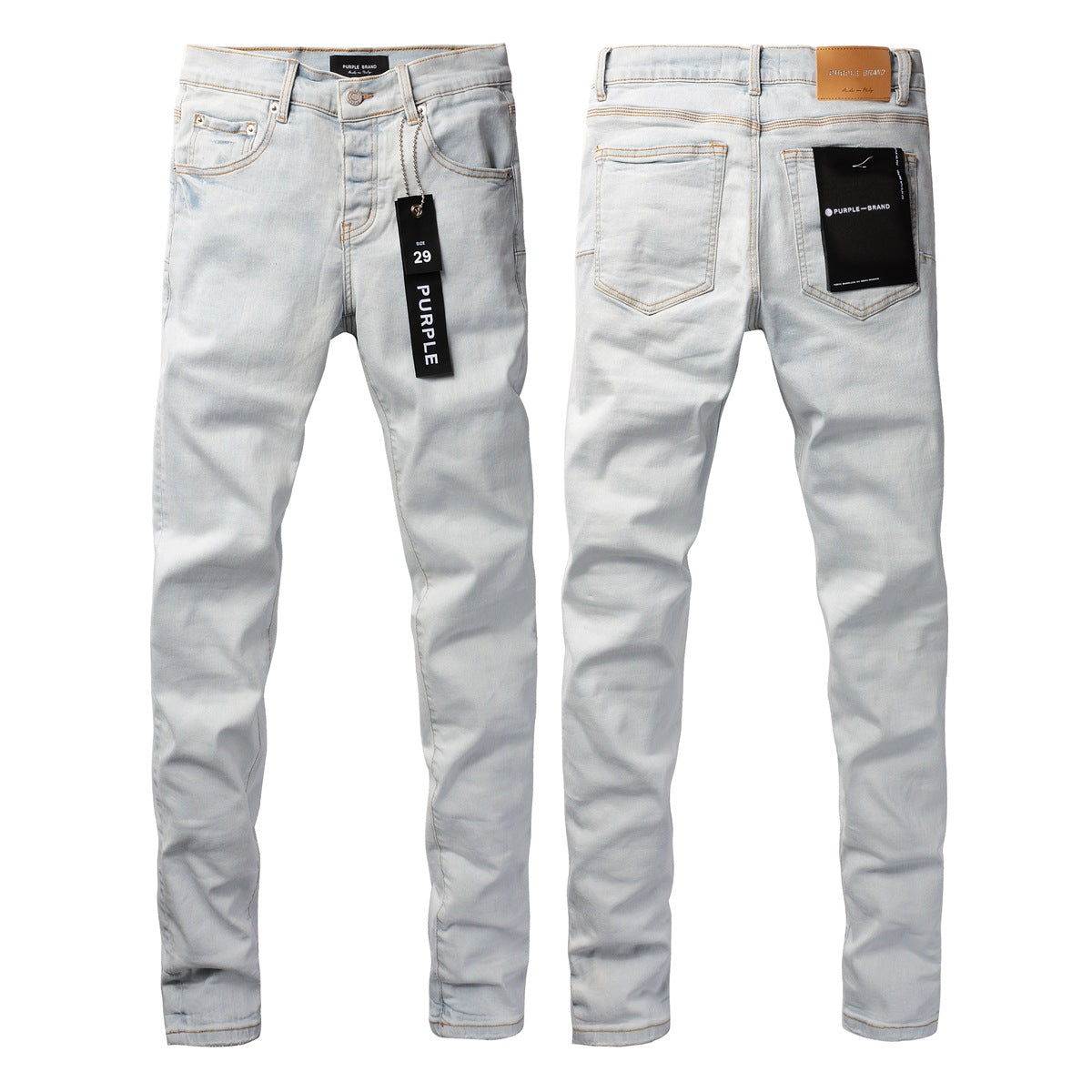 Fashionable Sky Blue Jeans 9081 and 9080 with a Modern Cut and Comfortable Fit