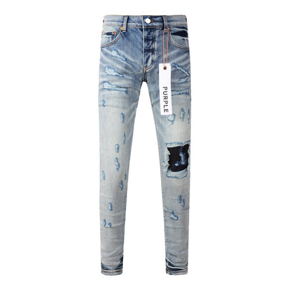 New Purple Personality Fashion Jeans