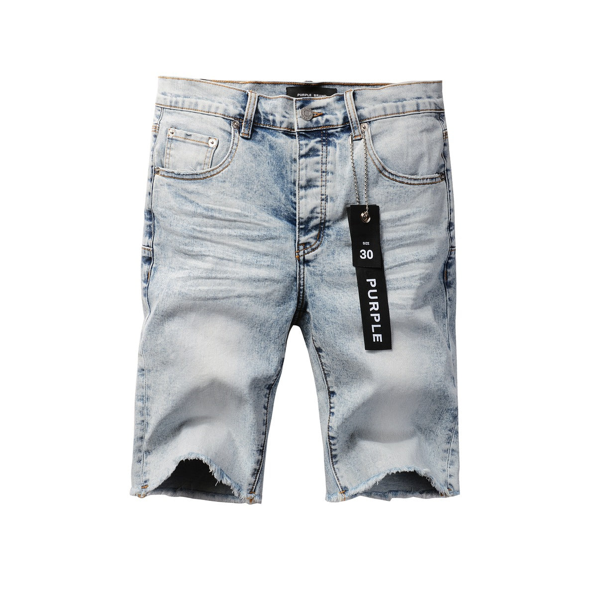 Silver Gray Jean Shorts 5053 with a Sleek and Modern Design